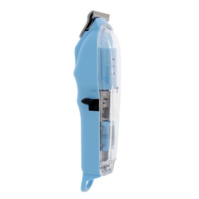 Машинка для стрижки LTRI-14, 4 насадки, 1,5/2/3/4 мм, USB, голубая