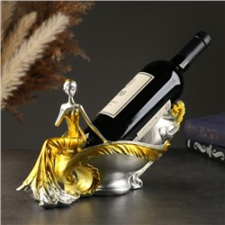 Подставка для бутылки «Девушка в кресле», 28×19 см