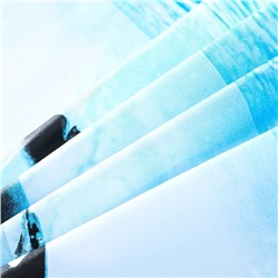 Штора для ванной комнаты Доляна «Дельфины», 180×180 см, PEVA