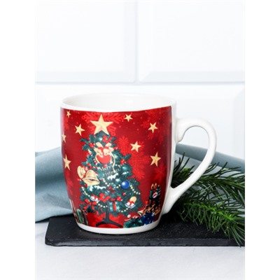 Кружка новогодняя 250 мл /X1188-3 /уп 12/96/