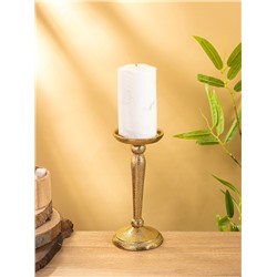 Подсвечник «Звездная пыль», 10×10×23 см, алюминий