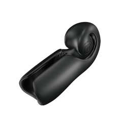 Черный мастурбатор SVibe Evo с вибрацией