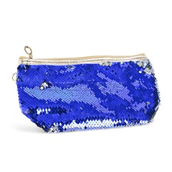 Косметичка с пайетками, 15х24 см