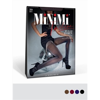 Minimi Колготки TULLE LUREX 50 (тюль с люрексом)