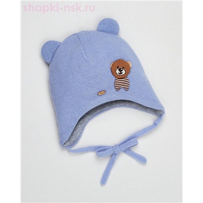 Пегас Шапка с ушками для мальчика (42-48)
