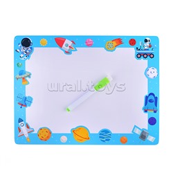 Пазл-вкладыш "Космическая ракета"