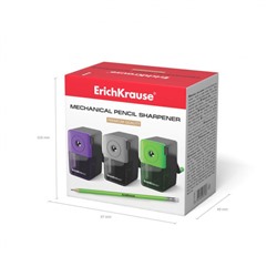 Точилка механическая с контейнером 6798 ассорти ErichKrause