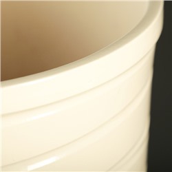 Горшок для цветов «Туман», 5 л, d=21 см, h=20 см, керамический, с поддоном