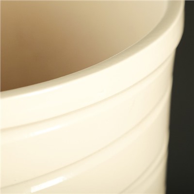 Горшок для цветов «Туман», 5 л, d=21 см, h=20 см, керамический, с поддоном