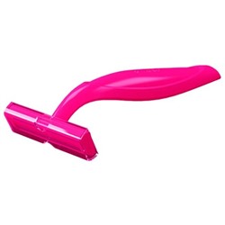 Станок для бритья для ЖЕНЩИН одноразовый Рапира RAPIRA BERRY Plus с 2 лезвиями и увлажняющей полосой (5 шт.)