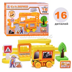 Конструктор  Стройка (16 дет.)