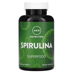 MRM, Spirulina, 180 Vegan Tablets