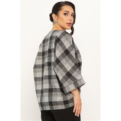 Блуза Ватсон (темно-серая) Б14686-12М