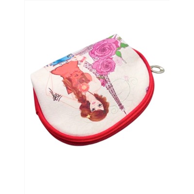 Sunflower Набор косметичек с принтом «Париж» 1-BW, 3 шт., красный 8748