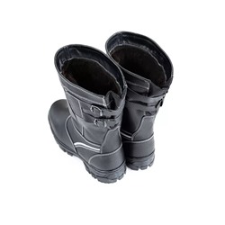 Сапоги мужские Витязь,черные,литая подошва