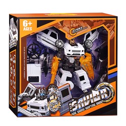 Робот трансформирующийся во внедорожник, в коробке