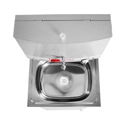 Умывальник «ТермМикс», с ЭВН, нержавеющая мойка, 1250 Вт, 17 л, цвет белое серебро