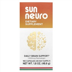 Sun Chlorella, Sun Neuro, 180 капсул (166 мкг в капсуле)