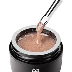 MANITA Гель моделирующий для ногтей с хлопьями юки / Builder Gel Flash №04, 15 мл 28221