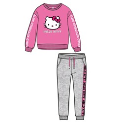 Комплект трикотажный для девочек: толстовка, брюки