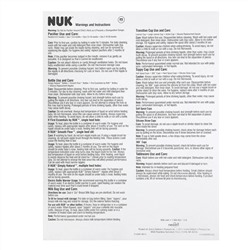 NUK, Evolution Learner Cup, Blue, 6+ Months, 2 Pack, 8 oz Each