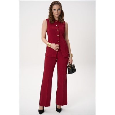 Брюки Дарси (бордовый)