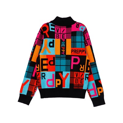 Свитер трикотажный для девочек