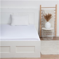 Простыня 1.5-спальная «Этель» Hotel, 150×215±3 см, страйп-сатин, хлопок 100%