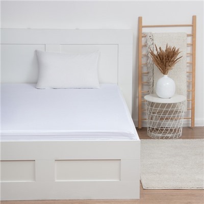 Простыня 1.5-спальная «Этель» Hotel, 150×215±3 см, страйп-сатин, хлопок 100%