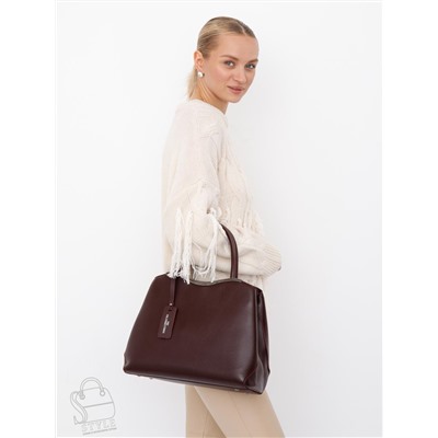 Сумка женская кожаная 9844Y d.purple Polina&Eiterou  в Новосибирске