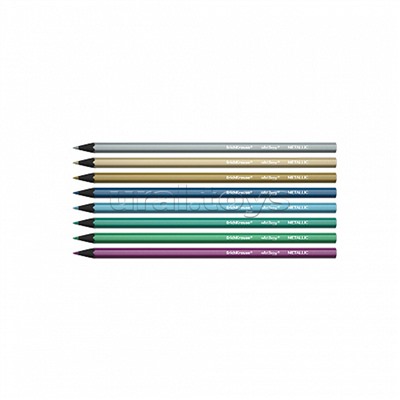 Карандаши цветные 8цв Metallic Creative Line