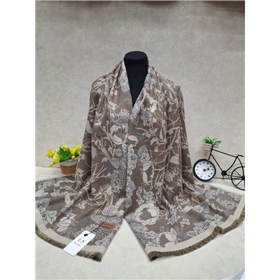 Мягкий палантин из кашемира мультицвет