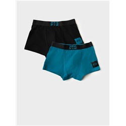 Трусы трикотажные для мальчиков - боксеры, 2 шт в комплекте