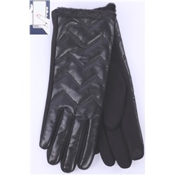 Перчатки жен. LuMeiJia F-3 иск.кожа/сенсор