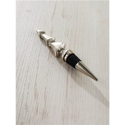 Пробка для бутылки «Ёлочка», 3×3×17 см, алюминий