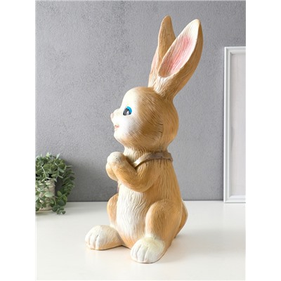 Копилка для денег «Заяц почтальон», гипс, 53×25×27 см