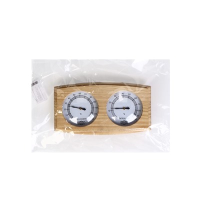 УЦЕНКА Термометр-гигрометр для бани, деревянный