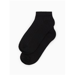 Носки мужские укороченные R&S, 3 пары, размер 40-44, чёрные