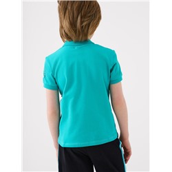 Джемпер трикотажный с воротником поло для мальчиков