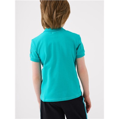 Джемпер трикотажный с воротником поло для мальчиков