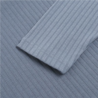 Костюм женский (лонгслив, брюки) MINAKU: Casual Collection, серо-голубой, размер 42