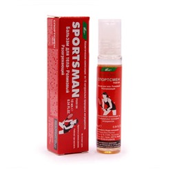 Бальзам для тела роликовый разогревающий Спортсмен Sportsman Ayurvedic Formulation 10 мл.