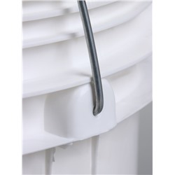 Ведро с герметичной крышкой, 20 л, белое