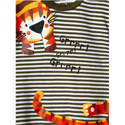 Комплект детский трикотажный для мальчиков: джемпер (футболка), шорты