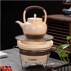 Тандыр настольный керамический, большой 24.5×17 см