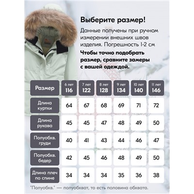 Куртка парка зимняя детская подростковая для девочки с капюшоном и мехом бирюзового цвета 9442Br