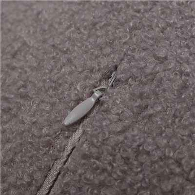 Подушка декоративная «Этель. Шар», d=30 см, светло-серая