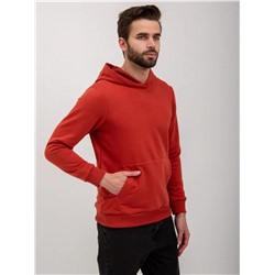 Худи мужское футер петля, Арт. 1037 (Оранжевый)