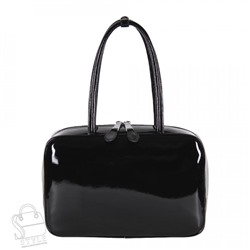 Сумка женская кожаная 2329Y black Polina&Eiterou  в Новосибирске