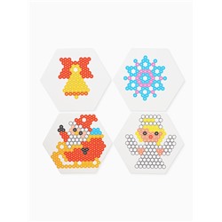 Аквамозаика «Дед Мороз с ангелом», украшения на ёлку